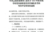 我校在2023年度省属高校党风廉政建设责任制检查考核中被评定为优秀等次