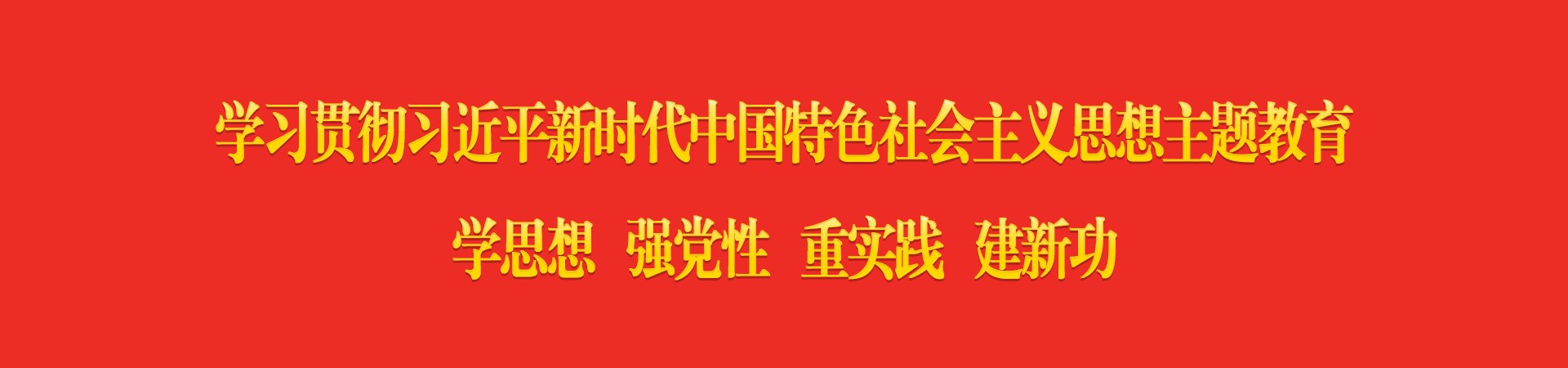 学习贯彻习近平新时代中国特色社会主义思想主题教育