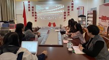 马克思主义学院集中收看中国共产党第二十次全国代表大会开幕会　 